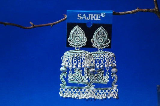 TEMPLE DESIGN JHUMKA