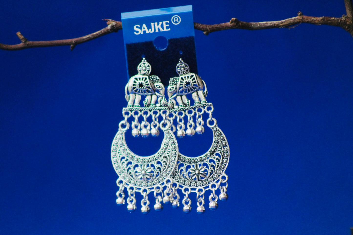 ANTIQUE ELEPHANT EARRINGS