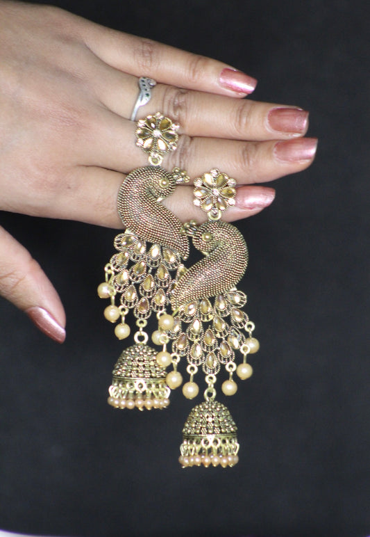 MAYURI JHUMKA EARRINGS