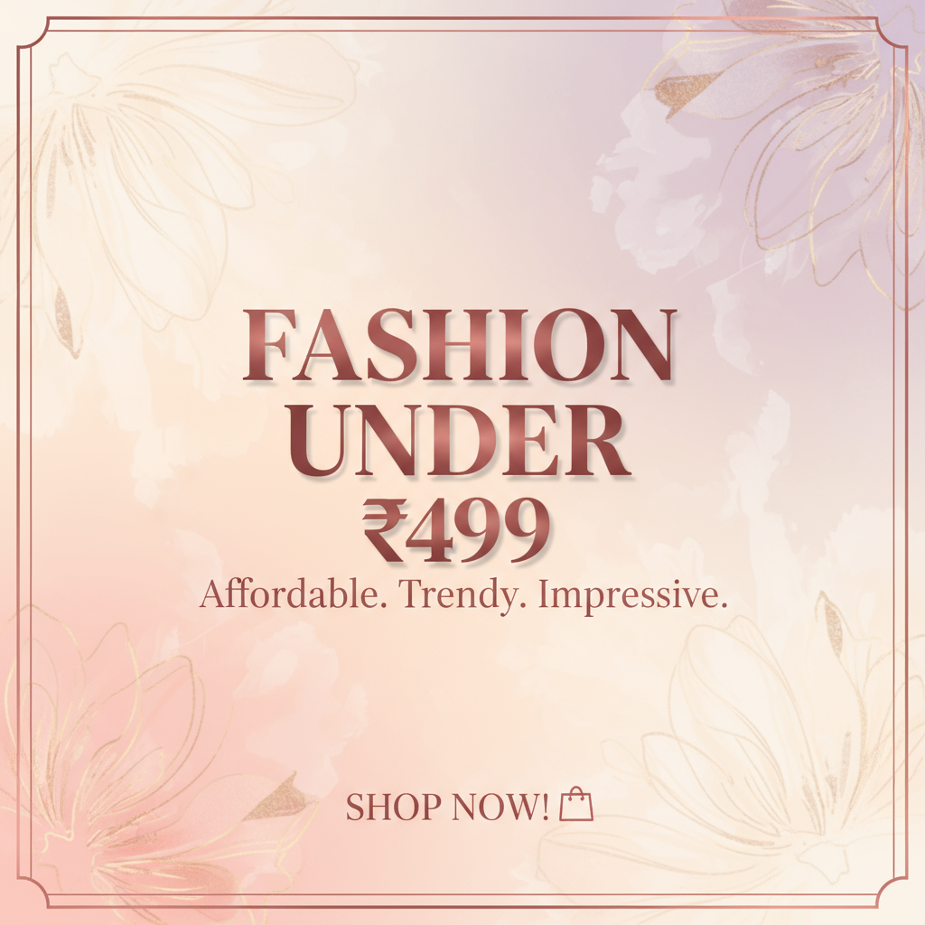 Under 499/-