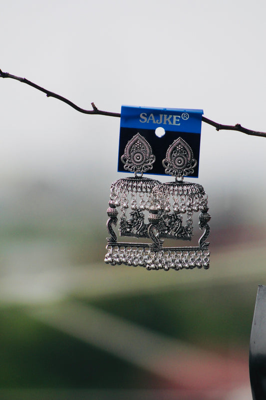 TEMPLE DESIGN JHUMKA