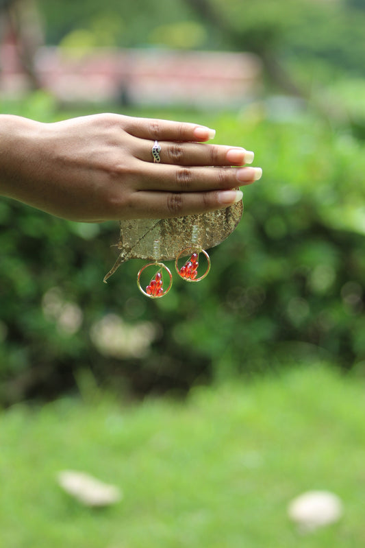 THE BLESSING MOON GOLDEN EARRINGS