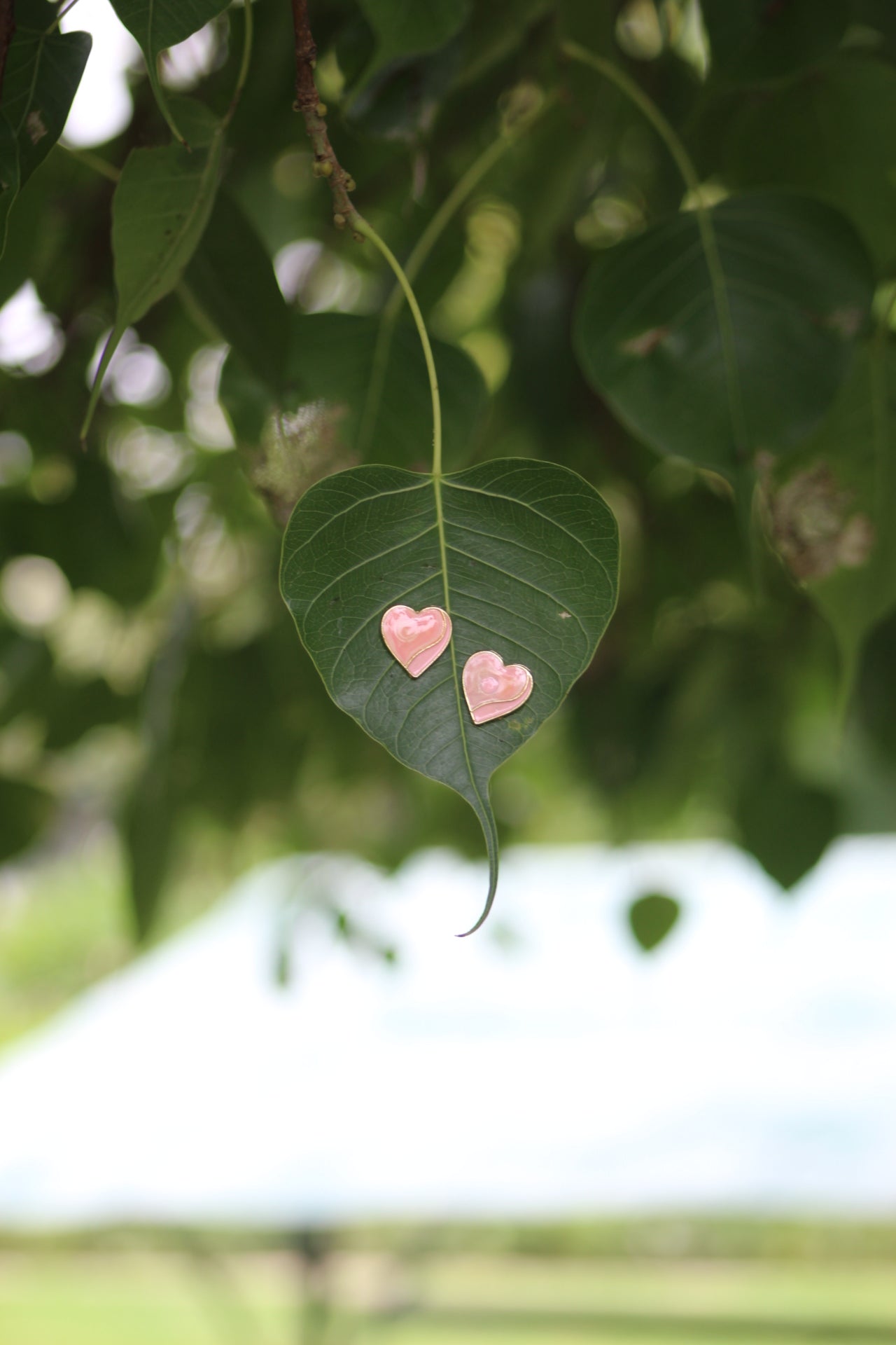 KOREAN HEART SHAPE EARRINGS