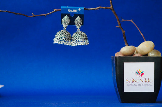 PEACOCK JHUMKA EARRINGS
