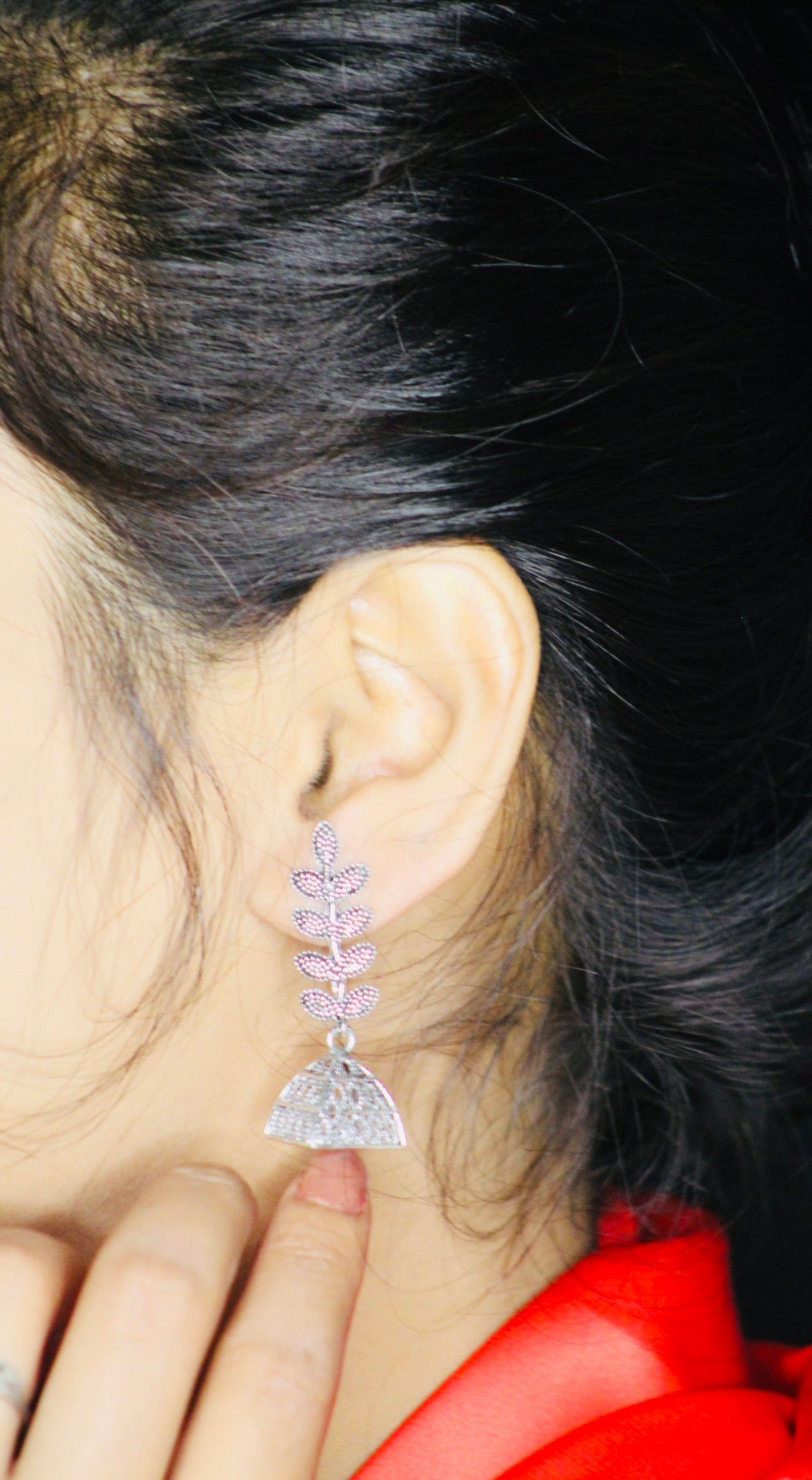 ANTIQUE LEAF EARRINGS
