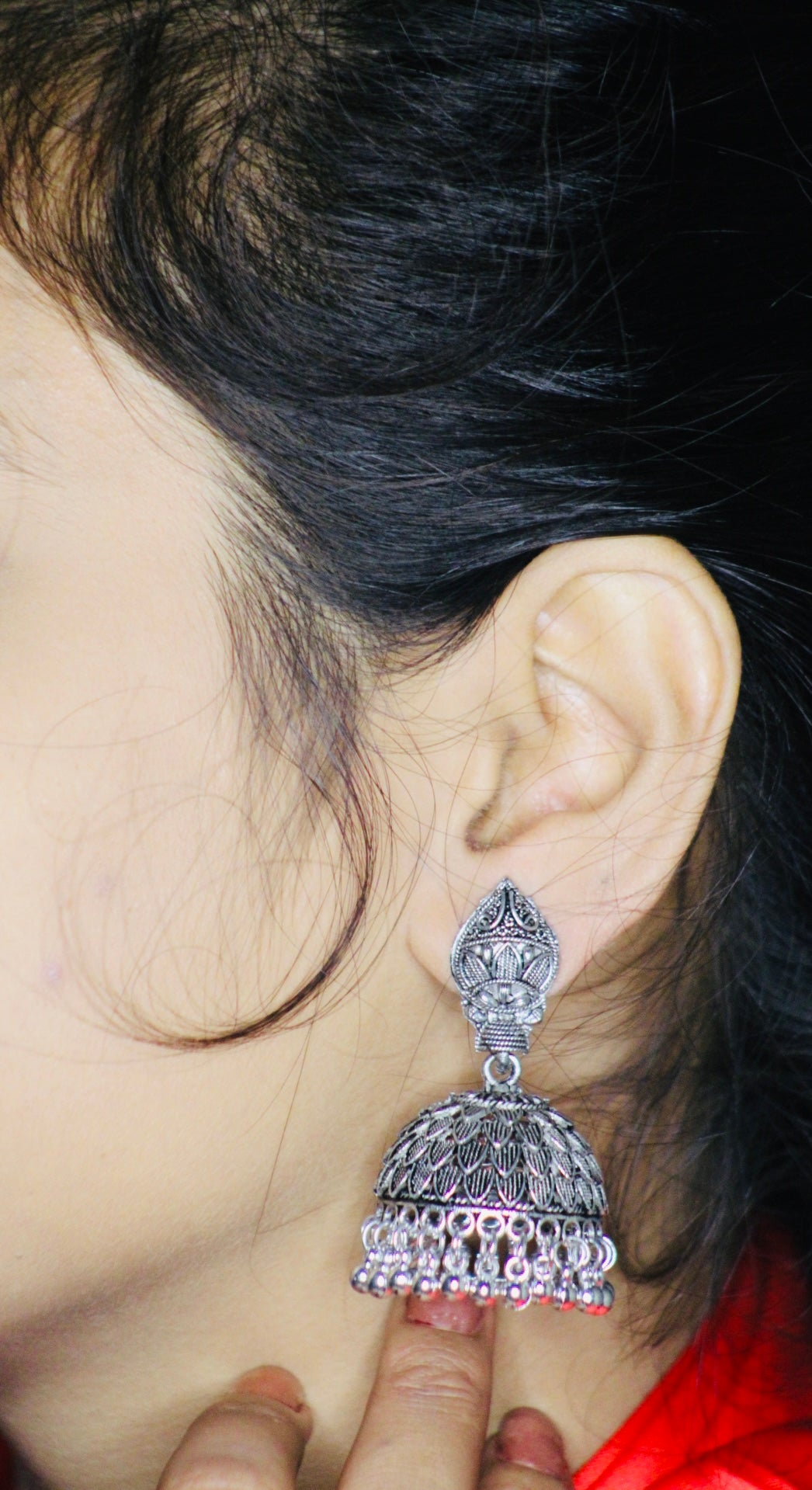 PEACOCK JHUMKA EARRINGS