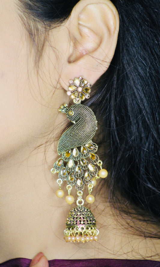 MAYURI JHUMKA EARRINGS