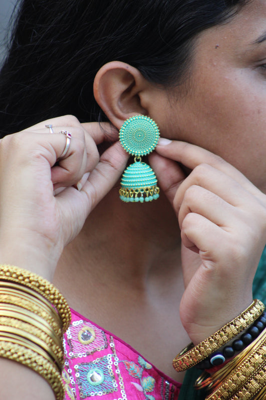 Ocean Mist Jhumka
